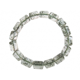 Green Phantom barrel beads bracelet Green Phantom barrel beads bracelet