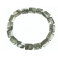 Green Phantom barrel beads bracelet