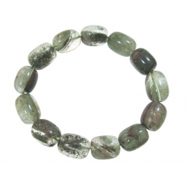 Green Phantom barrel beads bracelet Green Phantom barrel beads bracelet