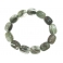 Green Phantom barrel beads bracelet