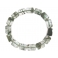 Green Phantom barrel beads bracelet