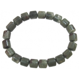 Green Phantom barrel beads bracelet Green Phantom barrel beads bracelet