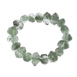 Green Phantom cylindrical beads bracelet