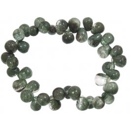 Green Phantom pear shape beads bracelet Green Phantom pear shape beads bracelet