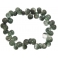 Green Phantom pear shape beads bracelet