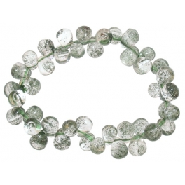 Green Phantom pear shape beads bracelet Green Phantom pear shape beads bracelet