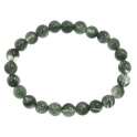 Green Phantom round beads bracelet