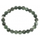 Green Phantom round beads bracelet