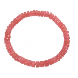 Rhodochrosite barrel beads bracelet Rhodochrosite barrel beads bracelet