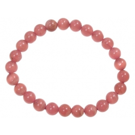 Rhodochrosite round beads bracelet Rhodochrosite round beads bracelet