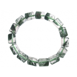Green Phantom barrel beads bracelet Green Phantom barrel beads bracelet
