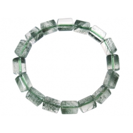 Green Phantom barrel beads bracelet Green Phantom barrel beads bracelet
