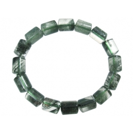 Green Phantom barrel beads bracelet Green Phantom barrel beads bracelet