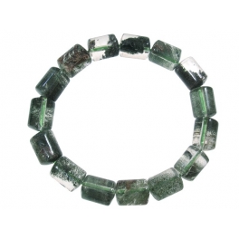 Green Phantom barrel beads bracelet Green Phantom barrel beads bracelet