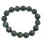 Green Rutilated Quartz round beads bracelet