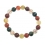 Mixed Rutilated Quartz round beads bracelet