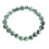 Green Phantom round beads bracelet