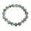 Green Phantom round beads bracelet