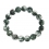 Green Phantom round beads bracelet