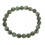 Green Rutilated Quartz round beads bracelet