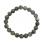 Green Rutilated Quartz round beads bracelet