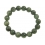 Green Rutilated Quartz round beads bracelet