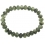 Green Rutilated Quartz flat beads bracelet
