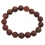 Red Rutilated Quartz round beads bracelet
