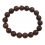 Red Rutilated Quartz round beads bracelet