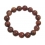 Red Rutilated Quartz round beads bracelet