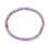 Ametrine faceted flat beads bracelet