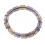 Ametrine barrel beads bracelet