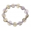 Ametrine heart beads bracelet