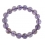 Amethyst round beads bracelet