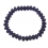 Amethyst flat beads bracelet