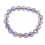 Ametrine faceted round beads bracelet