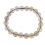 Ametrine round beads bracelet