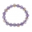 Ametrine round beads bracelet