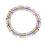 Ametrine barrel beads bracelet