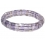 Amethyst DD beads bracelet