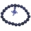 Amethyst round beads bracelet