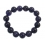 Amethyst round beads bracelet