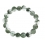 Green Phantom round beads bracelet