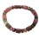 Muticolor Tourmaline round beads bracelet