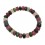 Muticolor Tourmaline round beads bracelet