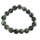 Green Phantom round beads bracelet