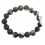 Green Phantom round beads bracelet