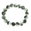 Green Phantom round beads bracelet