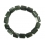 Green Phantom barrel beads bracelet