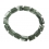 Green Phantom barrel beads bracelet